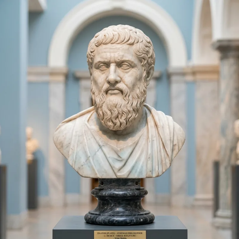 Busto de filósofo griego